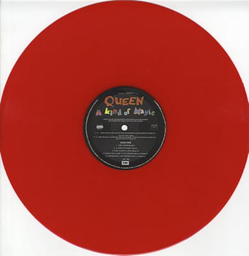 Queen A Kind Of Magic - Red Vinyl French vinyl LP album (LP
